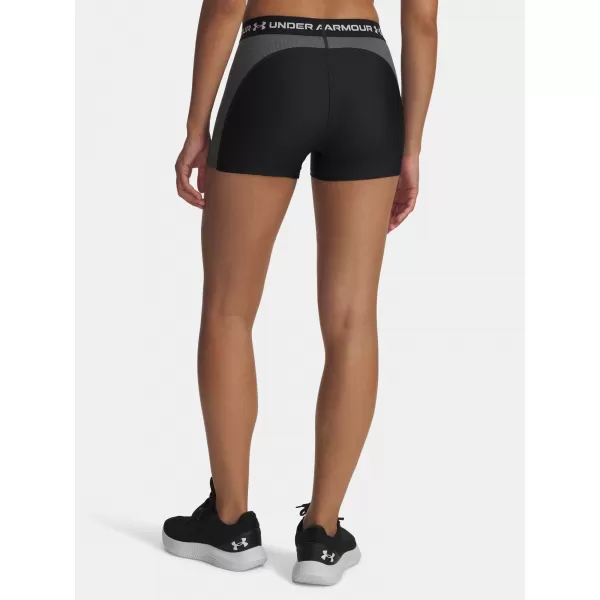  Ženske kratke hlače UNDER ARMOUR UA HG RIB SHORTY 6004852-001 CRNA 