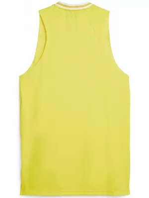 Muški dres PUMA HOOPS TEAM GAME JERSEY 67662805 CYBER ​​ŽUTA