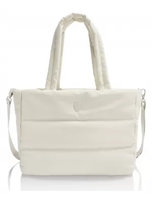 torba HEYS PUFFER TRAVEL TOTE PRLJAVO BIJELO