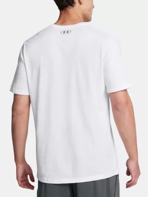 Muška majica kratkih rukava UNDER ARMOUR UA M BOXED SPORTS UPDATED SS 1386793-100 BIJELA