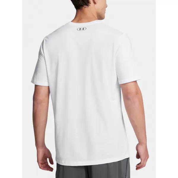  Muška majica kratkih rukava UNDER ARMOUR UA M BOXED SPORTS UPDATED SS 1386793-100 BIJELA 
