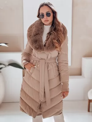 Ženska jakna DSTREET TY5077 KARAMELA