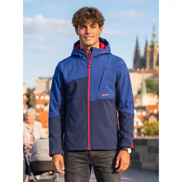  Muška softshell jakna ALTISPORT GAN PLAVA 
