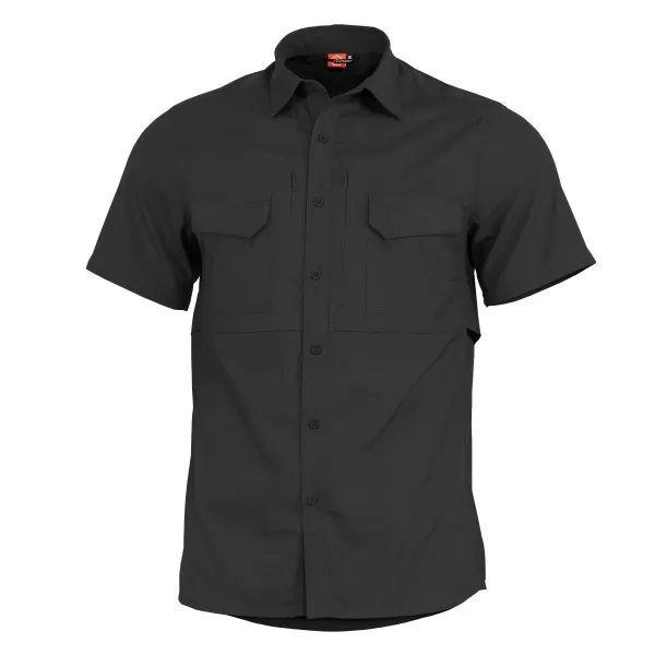  Muška košulja PENTAGON PLATO SHIRT SHORT K02019 CRNA 