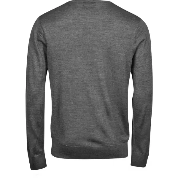  Muški pulover TEE JAYS | TJ 6000 SIVI MELANGE 