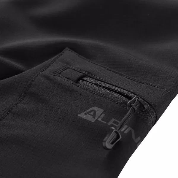  Muške softshell hlače ALPINE PRO CORB MPAF672 CRNA 