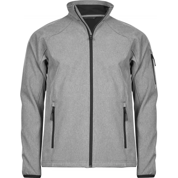 Muška jakna TEE JAYS | TJ 9510 SIVI MELANGE 