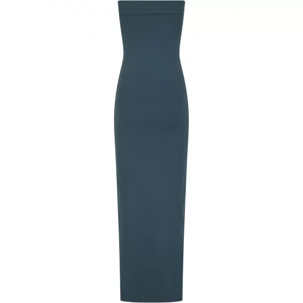  Haljina URBAN CLASSICS TB7468 TAMNOZELENE BOJE 