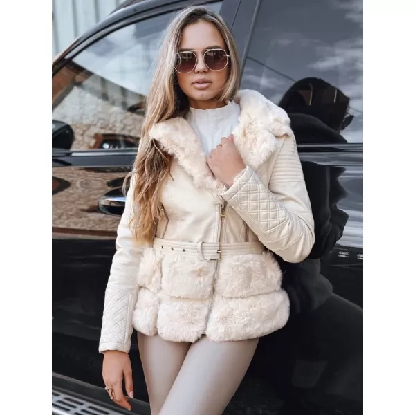 Ženska jakna DSTREET TY5275 EKRU 