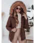 Ženska jakna DSTREET TY5013 SMEĐI