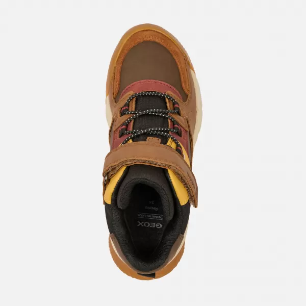  Gležnjače za dječake GEOX FLEXYPER PRO BOY B J56NBA0ME22C6FN6 SMEĐA 
