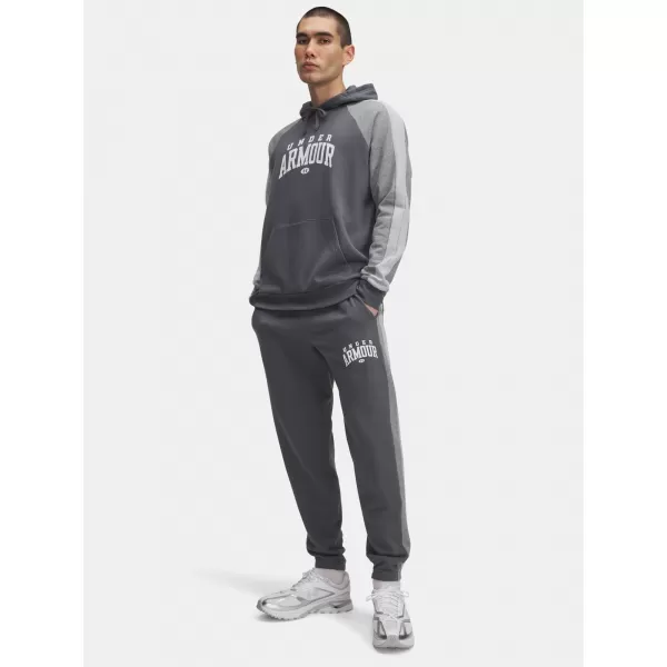  Muške sportske hlače UNDER ARMOUR UA RIVAL FLC CB PANTS 6003954-025 SIVA 