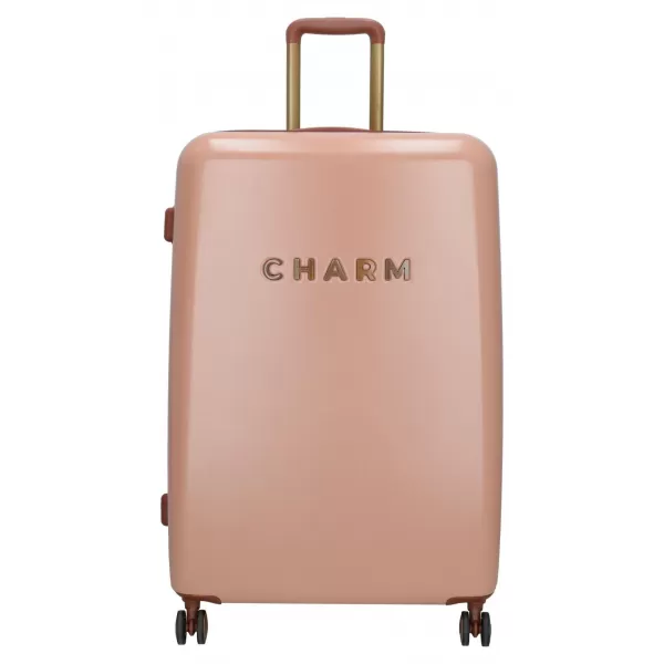  Kofer CHARM LONDON CAPETOWN L RUŽIČASTA 
