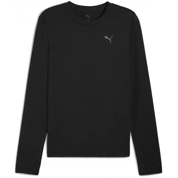  Muška majica kratkih rukava PUMA M CLOUDSPUN LS TEE 52759101 PUMA CRNA 