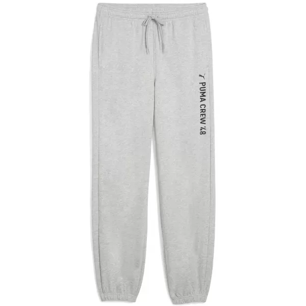  Muške trenirke PUMA M GRAPHIC FRENCH TERRY JOGGER 52770304 SVIJETLOSIVI VRIJESAK 