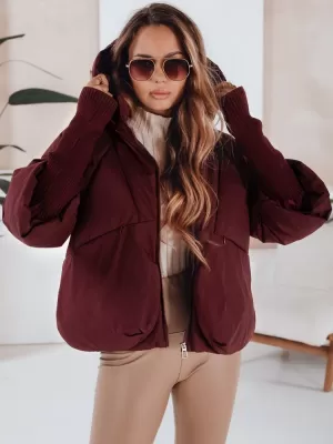 Ženska jakna DSTREET TY5037 KLARET