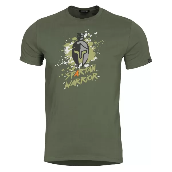  majica PENTAGON AGERON SPARTAN WARRIOR K09012 MASLINASTO ZELENA 