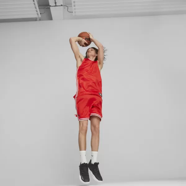 Kratke hlače PUMA HOOPS TEAM GAME SHORT 67662904 PUMA RED 