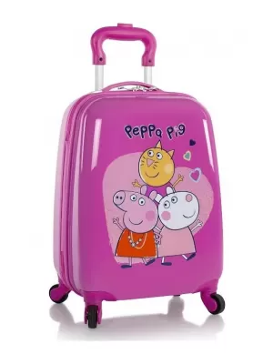 Kofer HEYS Kids Peppa Pig 4w RUŽIČASTA