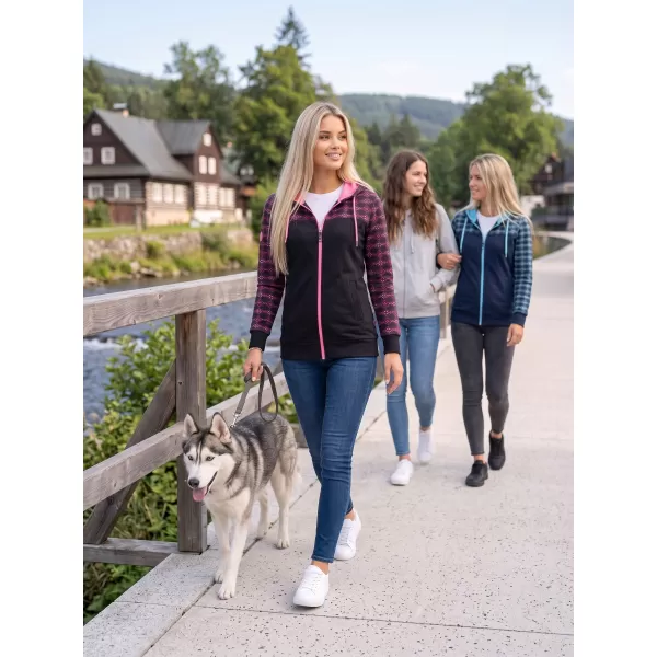  Ženska majica ALTISPORT GAI CRNI 