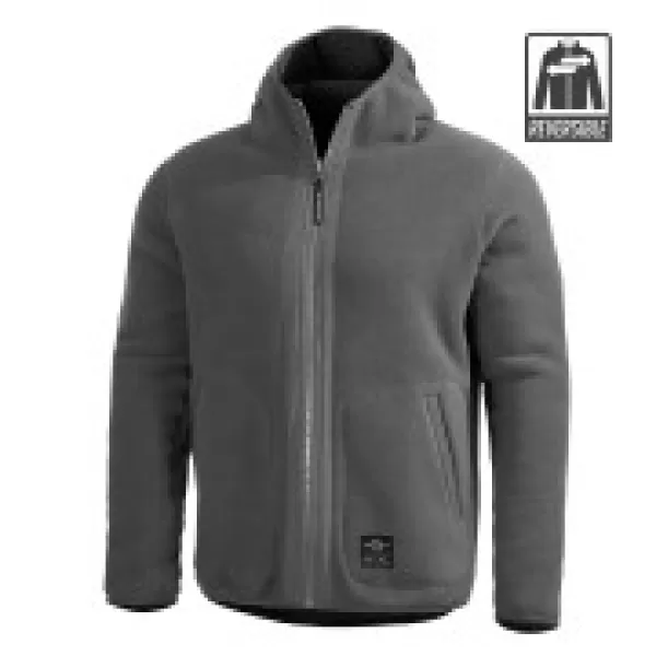  Majica od flisa PENTAGON IANOS SHERPA 2 K09057 CRNA/VUČJA SIVA 