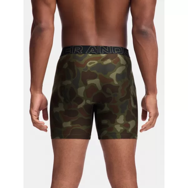  Muške bokserice UNDER ARMOUR M UA PERF TECH (3KS) 1383879-392 CRNA SA SOLARNIM ORANOM 