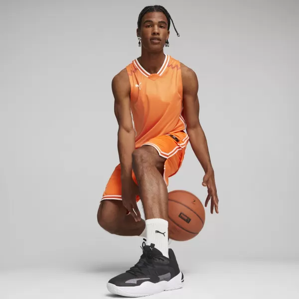  Muški dres PUMA HOOPS TEAM GAME JERSEY 67662808 ZLATNI MAK 
