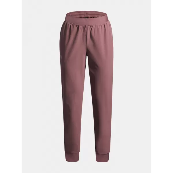  Trenirke za djevojčice UNDER ARMOUR UA RIVAL WOVEN JOGGER 1384207-651 SMEĐA 