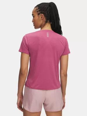 Ženska majica kratkih rukava UNDER ARMOUR UA LAUNCH SHORTSLEEVE 1382434-659 CRVENA