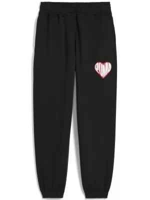 Muške trenirke PUMA HOOPERHOTLINE SWEATPANT 63283402 PUMA CRNA