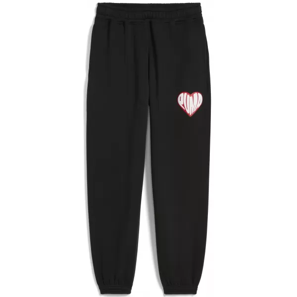  Muške trenirke PUMA HOOPERHOTLINE SWEATPANT 63283402 PUMA CRNA 