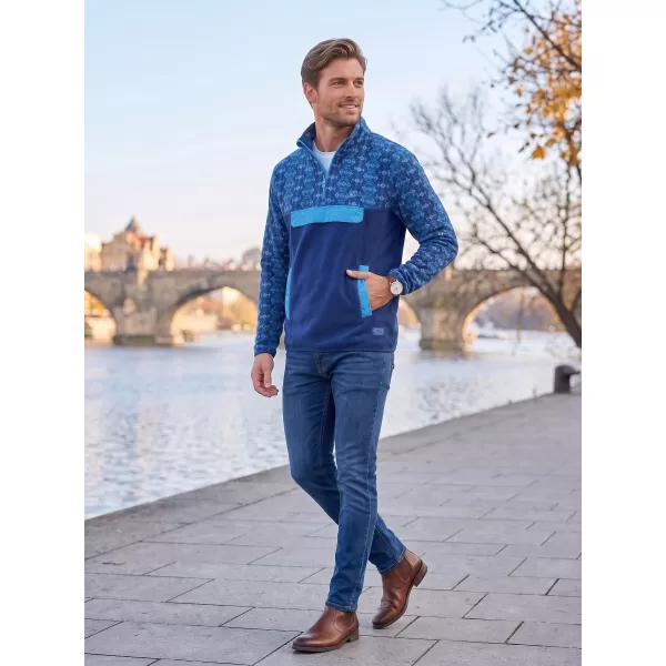  Muška majica od flisa ALTISPORT GARM PLAVA 