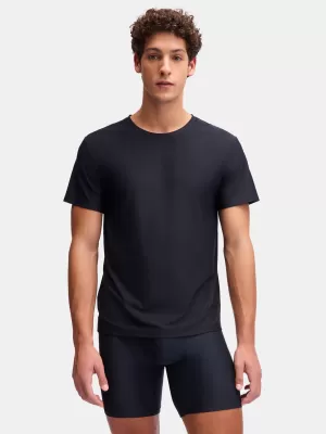 Muška majica kratkih rukava UNDER ARMOUR M UA PERF TECH MESH CREW NECK-2PK 6007625-001 CRNA