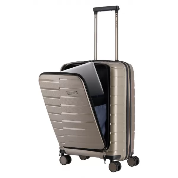  Kofer TRAVELITE AIR BASE 4W S FRONT POCKET ŠAMPANJAC 