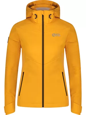 Ženska softshell jakna NORDBLANC NBWSL8131 JANTAR