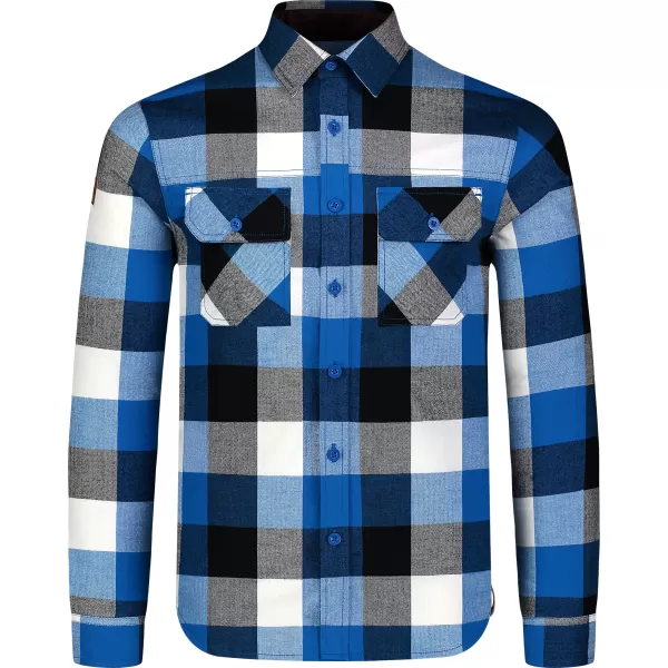 Flanelna košulja NORDBLANC QUANTUM NBSSM8243 PLAVI 