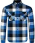 Flanelna košulja NORDBLANC QUANTUM NBSSM8243 PLAVI