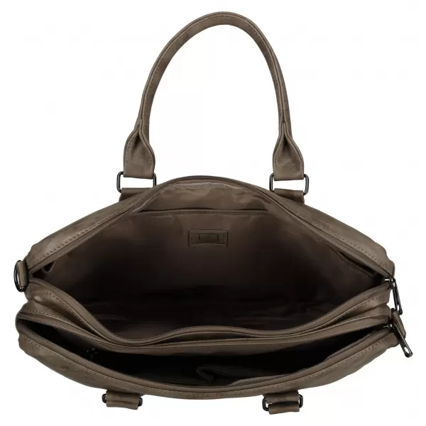  torba ENRICO BENETTI ROTTERDAM 15 NOTEBOOK BAG SREDNJE TAUPE 