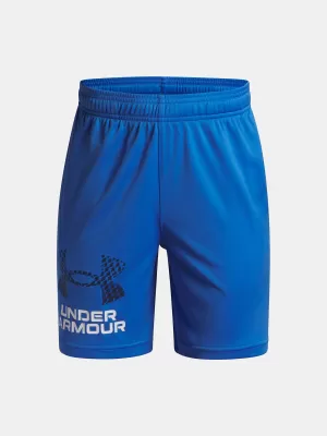 Kratke hlače za dječake UNDER ARMOUR UA TECH LOGO SHORTS 1383333-402 PLAVA