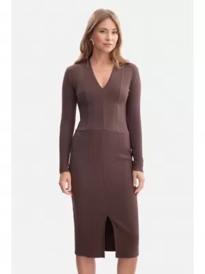 Haljina BEWEAR B307 SMEĐA