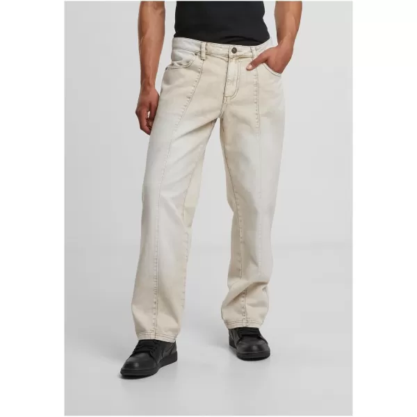  Muške traperice URBAN CLASSICS TB7605 BIJELO PRLJAVO OPRANO 