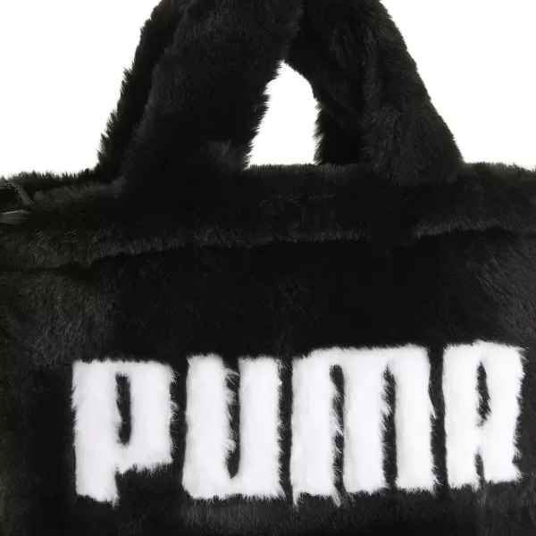  Ženska torba PUMA UP FAUX FUR MINI SHOPPER BAG 09171301 PUMA CRNA 