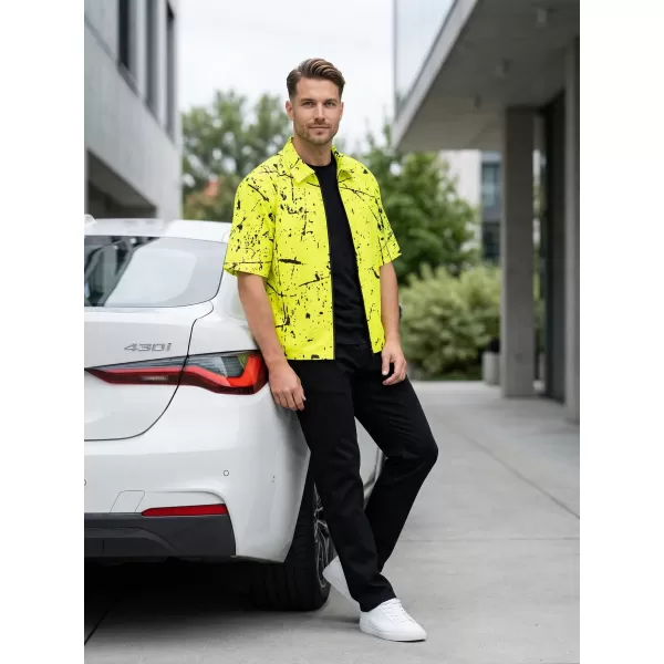  Muška vrhunska košulja ALTISPORT VOJ/ALM034KOS01 NEON ŽUTA 