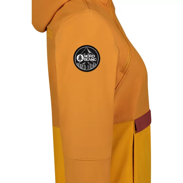  Ženski softshell anorak NORDBLANC NBWSL8275 NARANČASTA 