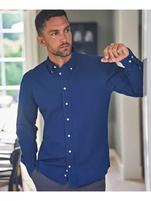 Muška košulja TEE JAYS | TJ 4002 INDIGO PLAVA