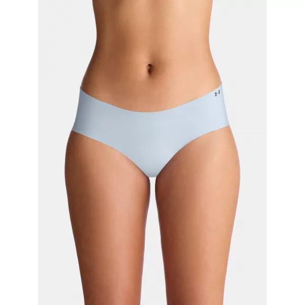  Ženske gaćice UNDER ARMOUR UA PURE STRETCH NS HIP - 3PK 1383895-453 PLAVO MIRNO 