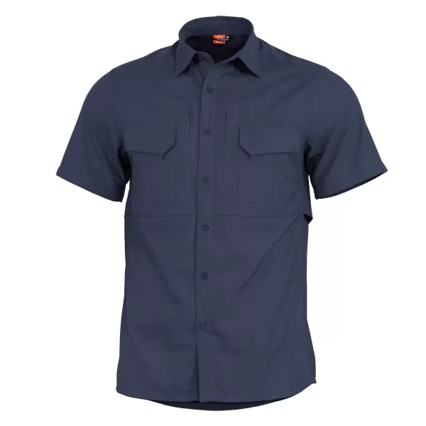  Muška košulja PENTAGON PLATO SHIRT SHORT K02019 PONOĆNO PLAVA 