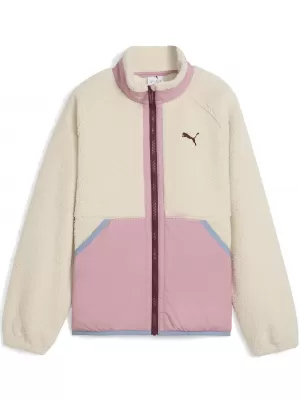 Dječja jakna PUMA HYBRID SHERPA JACKET 68840587 ALPSKI SNIJEG