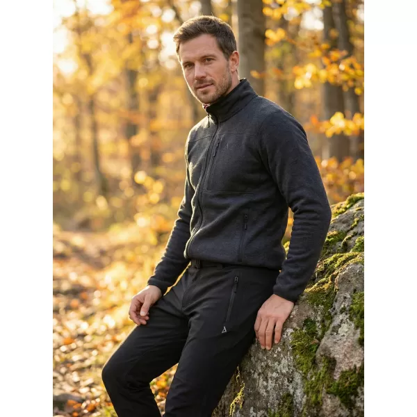  Muške softshell hlače ALTISPORT CORRON CRNA 