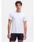 Muška majica kratkih rukava UNDER ARMOUR M UA PERF TECH MESH CREW NECK-2PK 6007625-100 BIJELA